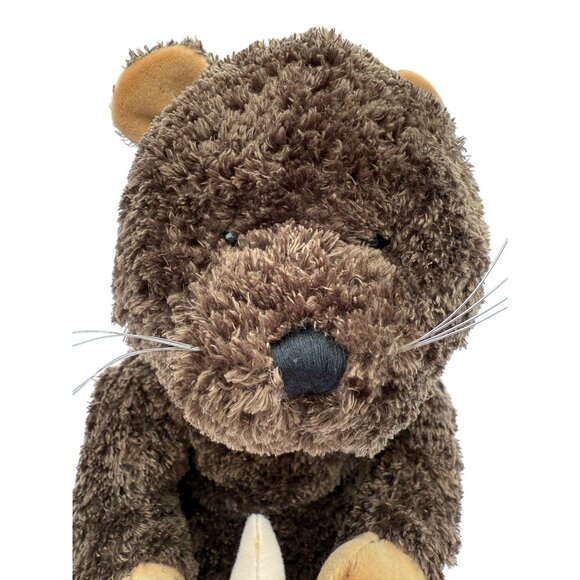 OTTO HERITAGE GANZ OTTER W/ STARFISH PLUSH STUFFED TOY CUDDLE BABY TODDLER NWT - Picture 3 of 16